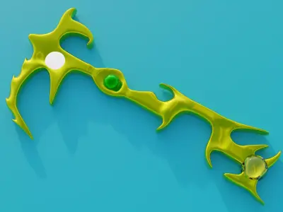 Axe knife Free 3D model