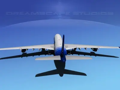Airbus A340-600 World Charters 3D model