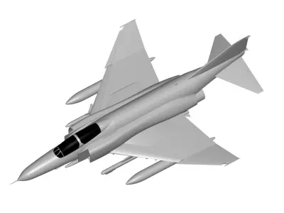 McDonnell Douglas F-4 Phantom 3D model