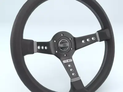 Steering Wheel Sparco L777 3D model