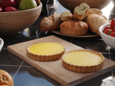  Lemon Tart Models 