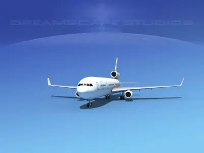 McDonnell Douglas MD-11 LP SS 3D model