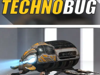 Technobug tech bug 3D model