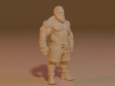 Brutos Fighter 3D model