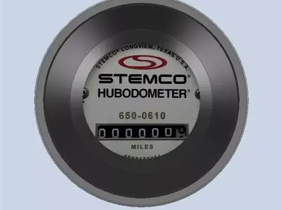 Mechanical Hubodometer 3D model