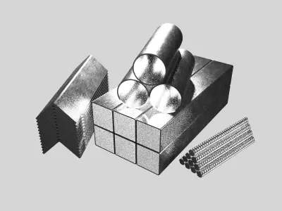 Rolled metal 3D model