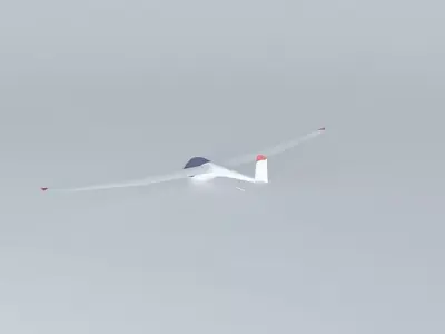 Simpaticon 13 mts UL fun Glider 3D model