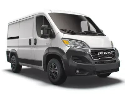 RAM Promaster Van L1H1 2023 3D model