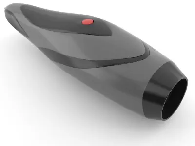 electronic whistle 3D model