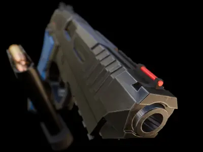 Arex Alpha Low-poly 3D model