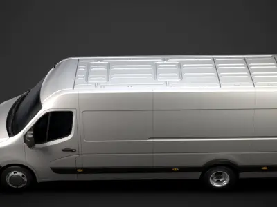 Renault Master L4H2 Van 2020 3D model