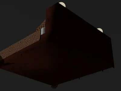 base and bed Free 3D model