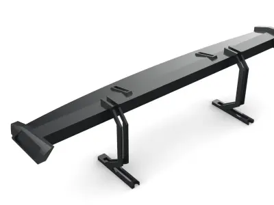 spoiler s4 car auto garage tuning 3D model