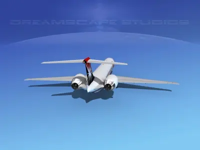 McDonnell Douglas MD-90 AMC 3D model