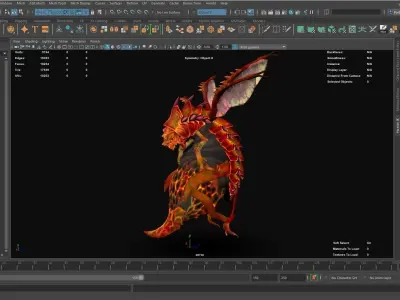 Insects family pack Low-poly 3D model
