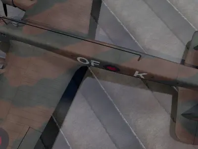 Armstrong Whitworth Whitley Mk-3 3D model