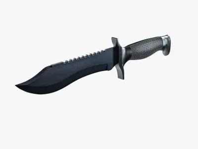 Fixed Knife 3D model