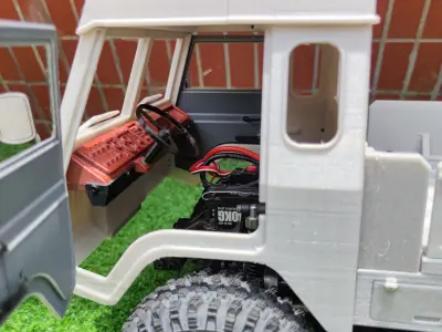Crawler V306 Front Cab - 1-10 RC body 3D print model