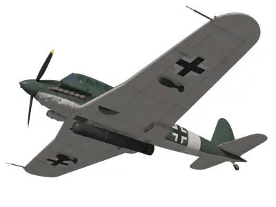 Savoia-Marchetti SM93 3D model
