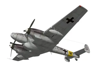 Messerschmitt Bf110 G2R1 3D model