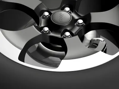 Jeep Wrangler Polar 2014 wheel 3D model