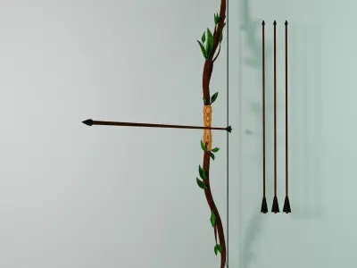 AleHkas BOW - 3D Model 3D model