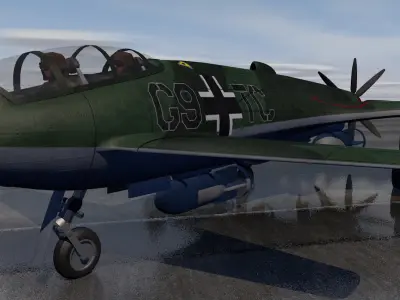 Henschel Hs-P-87 3D model