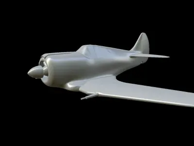 CAC Boomerang fighter model for 3D-printing 3D print model