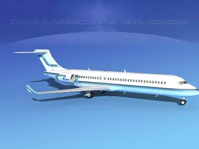 Comac ARJ21-700 Corporate 2 3D model