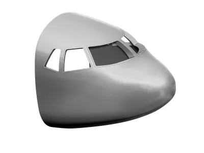 Flight Simulator Cockpit shell 3D print model
