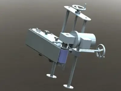 Fine-tuning conveyor 3D model