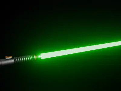 Luke Skywalker Lightsaber 3D model get