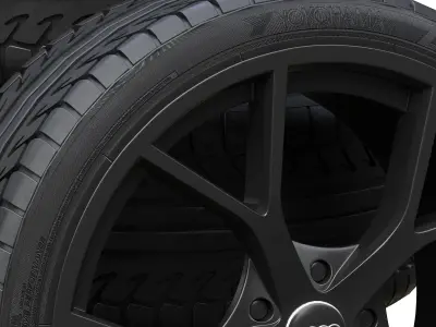 Audi wheels 3D model