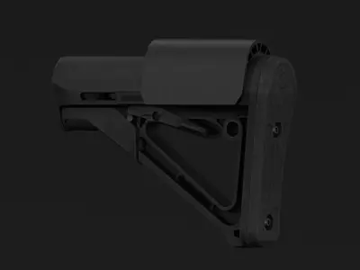 SC Irregulars FEER STR Cheek Riser Low-poly 3D model