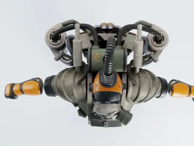 FALLOUT SUIT 3D model