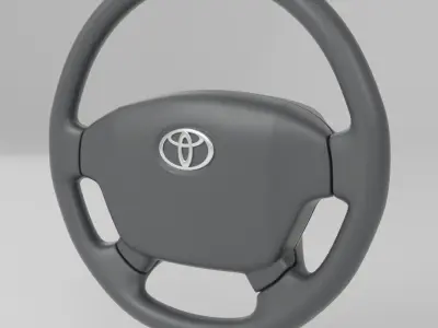 Toyota Steering Wheel 3D model