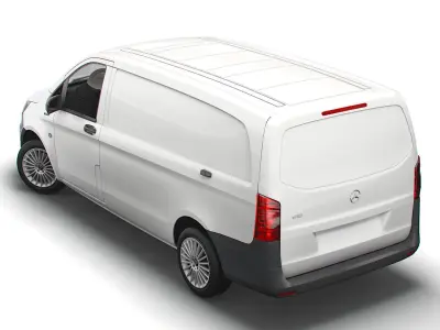 Mercedes Benz E Vito Panel Van L2 2021 3D model