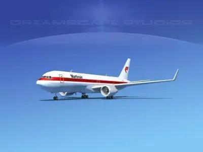 Boeing 767-300 Martinair 3D model