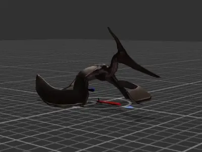 Pterodactyl Asset Pack Low-poly 3D model