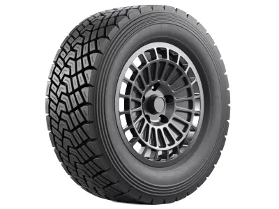 Offroad Car Wheel 1 3D model