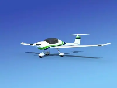 Daimond DA-20 Katana V18 3D model