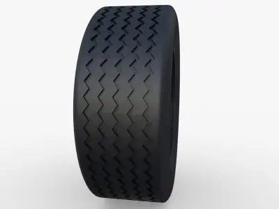 Tesla Truck Wheel 1 3D model