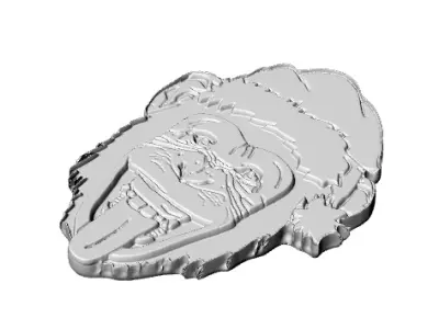 Art Monkey Free 3D model