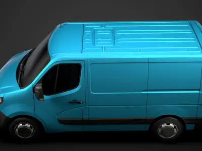 Nissan NV 400 L1H1 Van 2020 3D model
