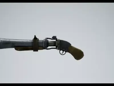 Stylized Weapons Low-poly 3D model
