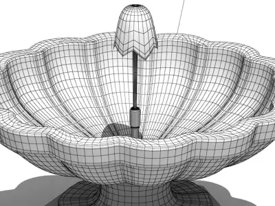 Fountain 07 3D model