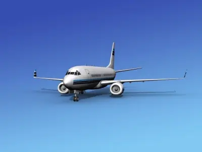 Boeing 737-700ER Corporate 1 3D model
