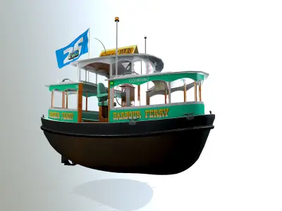 Harbour Ferry 3D model