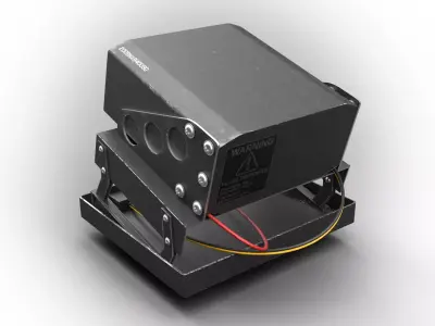 Flare dispenser 3D model