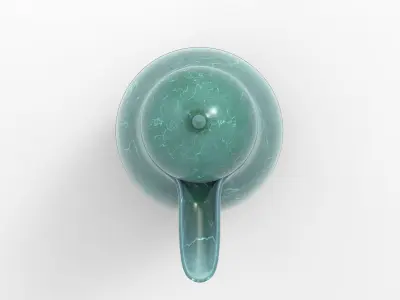 Bird Carafe Low-poly 3D model